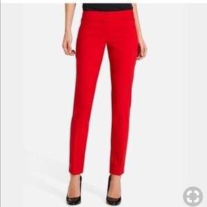 The limited red ankle pants size 4